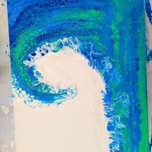 Acrylic pour